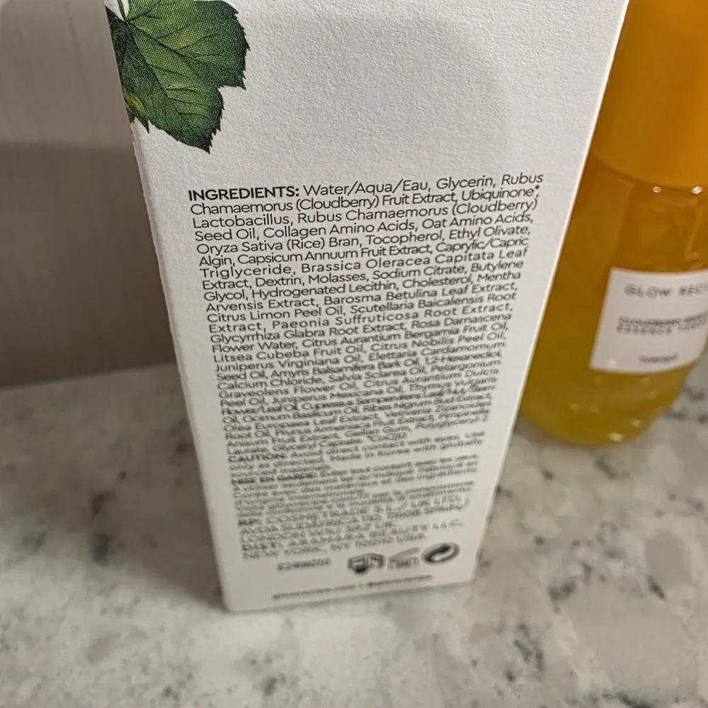 Glow Recipe Cloudberry Bright Essence Toner 30 ML NIB